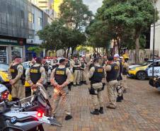 PMPR detém 114 pessoas e apreende mais de R$ 12 mil durante Operação Páscoa