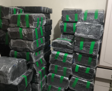 PMPR prende homem e apreende 1,4 tonelada de maconha em residência em Loanda