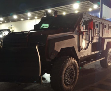 Novos blindados das forças de segurança começam a chegar ao Paraná