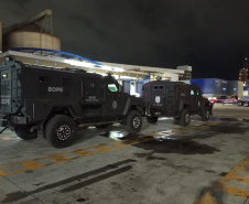 Novos blindados das forças de segurança começam a chegar ao Paraná