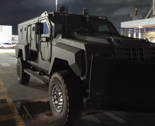 Novos blindados das forças de segurança começam a chegar ao Paraná