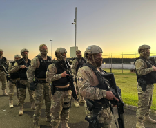 Operação integrada reforça segurança no Complexo Penitenciário de Piraquara