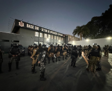 Operação integrada reforça segurança no Complexo Penitenciário de Piraquara