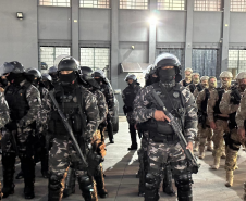 Operação integrada reforça segurança no Complexo Penitenciário de Piraquara