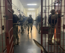 Polícia Penal realiza ação simultânea e fortalece fiscalização no sistema prisional 