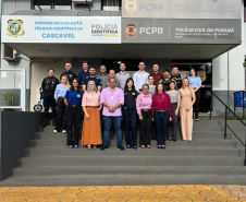 Polícia Científica e Polícia Penal concluem capacitação para coleta de DNA em pessoas privadas de liberdade