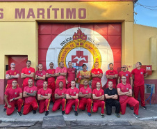 Bombeiros formam nova turma de mergulhadores para atuação em diferentes regiões do Paraná