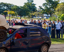 Estado promove palestra e simulado com foco na segurança viária em Londrina