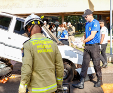 Estado promove palestra e simulado com foco na segurança viária em Londrina