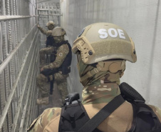 Polícia Penal do Paraná reforça segurança penitenciária durante a 11ª fase da Operação Mute