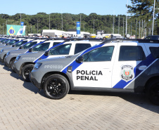 Novas viaturas e equipamentos reforçam atuação da Polícia Penal do Paraná