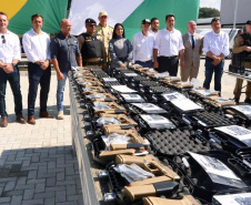 Novas viaturas e equipamentos reforçam atuação da Polícia Penal do Paraná