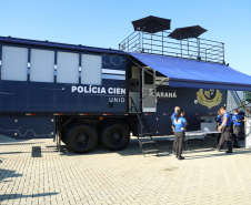 Polícia Científica amplia estrutura com novo módulo móvel de perícia multifuncional