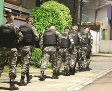 Operação integrada entre PMPR e forças de outros estados prende 26 pessoas por tráfico