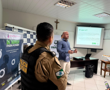 Forças de segurança realizam simulado de sinistro de trânsito em Maringá