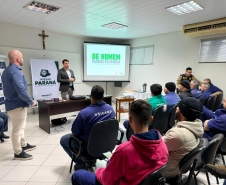Forças de segurança realizam simulado de sinistro de trânsito em Maringá