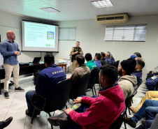 Forças de segurança realizam simulado de sinistro de trânsito em Maringá