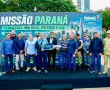 Entrega de 75 novas viaturas reforça atuação das forças de segurança em Maringá e região