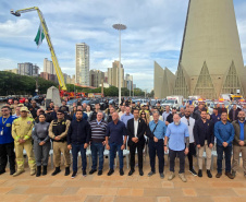 Entrega de 75 novas viaturas reforça atuação das forças de segurança em Maringá e região