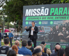Entrega de 75 novas viaturas reforça atuação das forças de segurança em Maringá e região