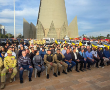 Entrega de 75 novas viaturas reforça atuação das forças de segurança em Maringá e região