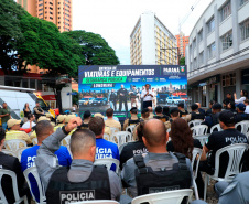 Reforço na segurança: Estado entrega 63 viaturas para forças que atuam em Londrina e região