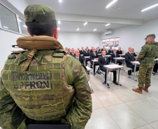 De olho na fronteira: PMPR tem soldados em formação pela primeira vez em Guaíra
