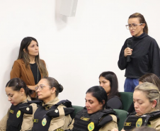 Mandaguaçu e Paiçandu recebem ações da Missão Paraná VII com foco na prevenção à violência contra a mulher