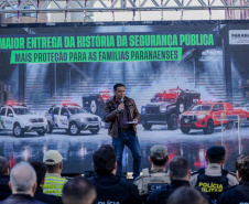 Estado entrega 50 novas viaturas e reforça estrutura da segurança pública no Sudoeste