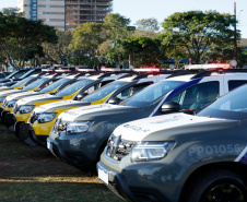 Estado reforça segurança pública no Oeste com entrega de 49 viaturas novas
