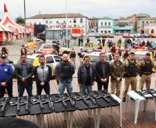 Litoral ganha reforço na segurança com novas viaturas, motocicletas e embarcações