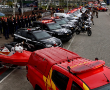 Litoral ganha reforço na segurança com novas viaturas, motocicletas e embarcações