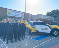 PMPR entrega sede da 11ª CIPM em Cambé e amplia estrutura de policiamento no Norte