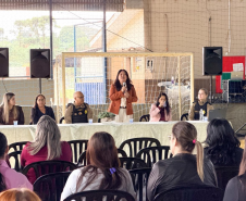 Tamarana reúne rede de proteção em palestra sobre violência contra a mulher