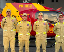 Bombeiros do Paraná consolidam atuação aérea com formação de novos pilotos do GRAER