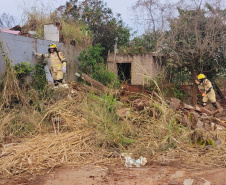 Bombeiros do Paraná participam de simulado com corporações de SC e RS para resposta a desastres