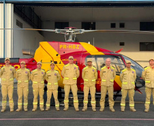 Bombeiros do Paraná consolidam atuação aérea com formação de novos pilotos do GRAER