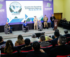 Integração, tecnologia e inteligência pautam debates do SULMaSSP em Foz do Iguaçu