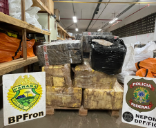 Mais de 2,6 toneladas de maconha são apreendidas em ações da PMPR no Oeste do Paraná