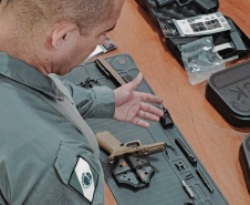 Polícia Penal do Paraná capacita 773 servidores para o uso de novas pistolas Glock G17