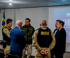 Forças de segurança e MPPR deflagram operação com 559 mandados contra integrantes de facção criminosa