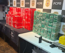 PCPR intercepta drogas e armas avaliadas em R$ 22 milhões em Campo Largo