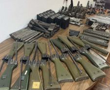 PCPR intercepta drogas e armas avaliadas em R$ 22 milhões em Campo Largo