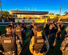 PMPR reforça segurança na Tríplice Fronteira com a Companhia de Choque