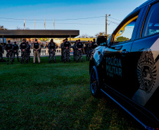 PMPR reforça segurança na Tríplice Fronteira com a Companhia de Choque