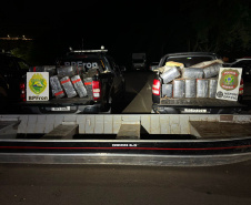 PMPR apreende 1,6 tonelada de maconha; prejuízo ao crime passa de R$ 3,3 milhões