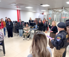 Mulher Segura promove ação de conscientização para colaboradores da empresa Frimesa em Medianeira 