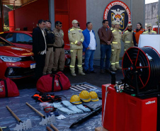 Corpo de Bombeiros reforça as viaturas e equipamentos em São Miguel do Iguaçu