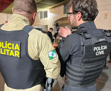 PCPR cumpre 30 mandados contra grupo ligado ao tráfico no Oeste e Sudoeste do Estado