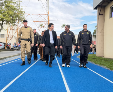 PMPR inaugura pista de atletismo com padrão internacional e investimento de R$ 1,4 milhão